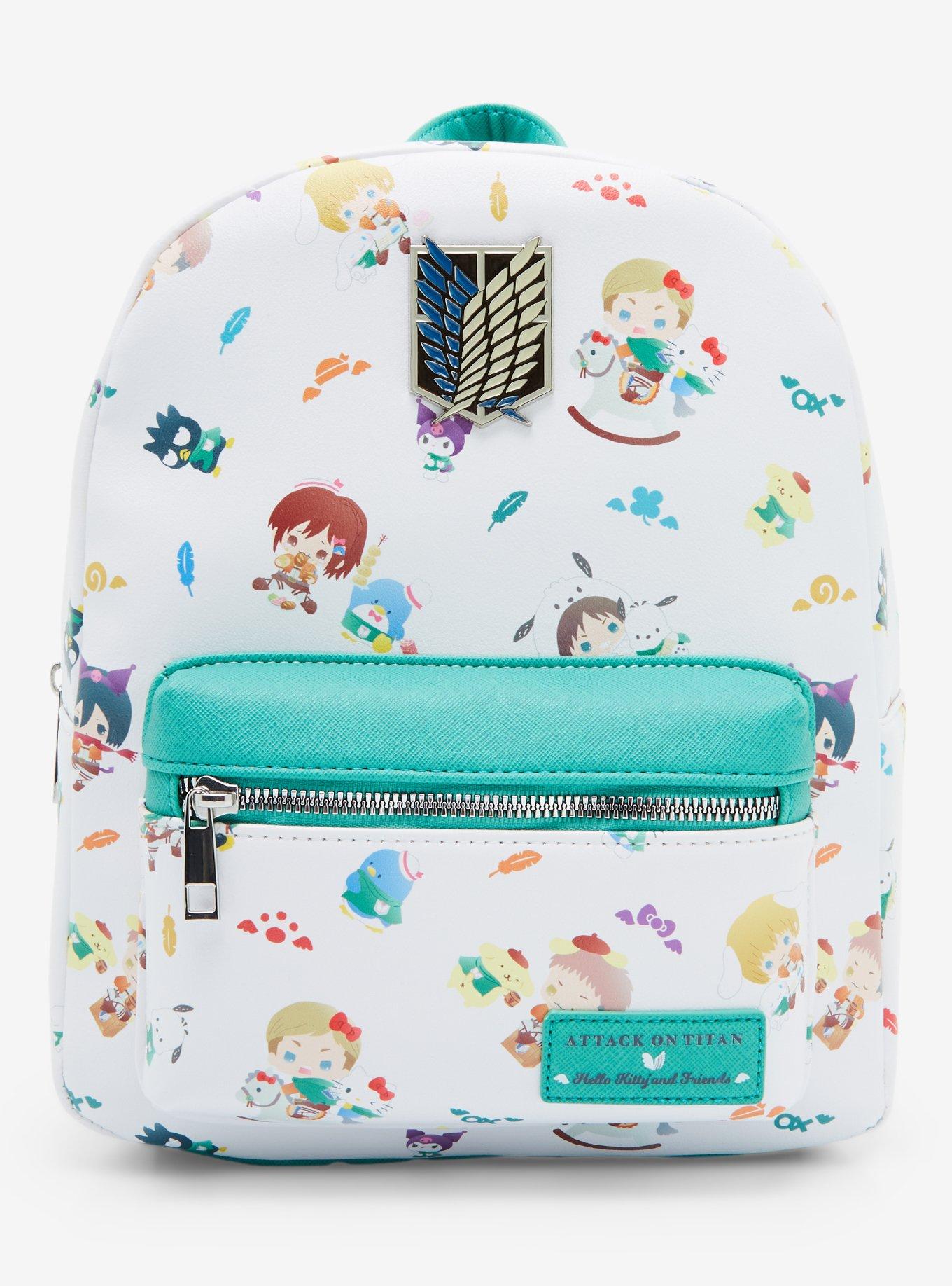 Hello Kitty Checker Messenger Shoulder Kids Bag For School. Authentic Sanrio