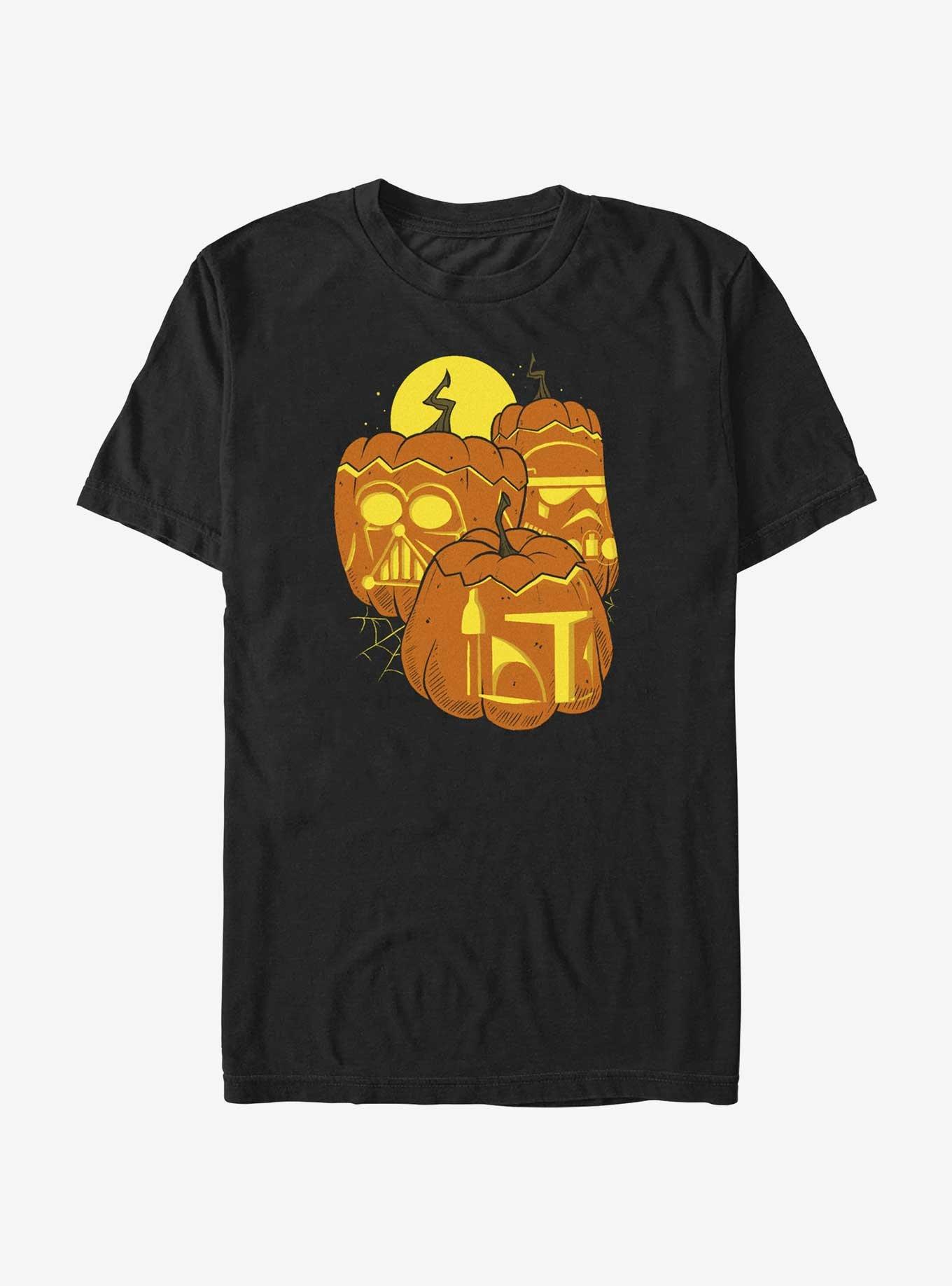 Star Wars Pumpkin Wars T-Shirt, BLACK, hi-res