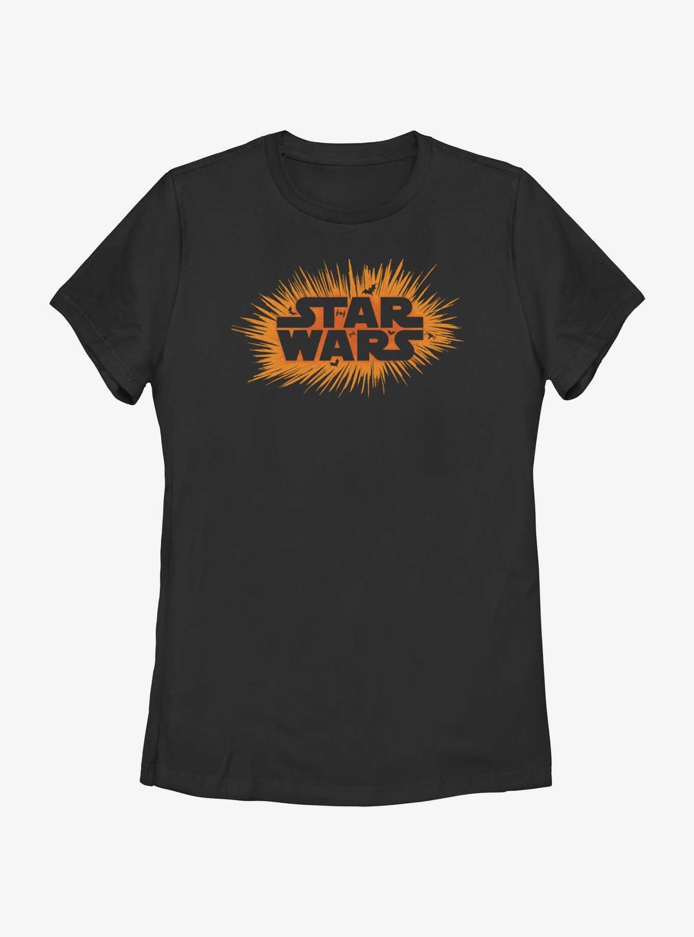 Star Wars Halloween Logo Womens T-Shirt, , hi-res