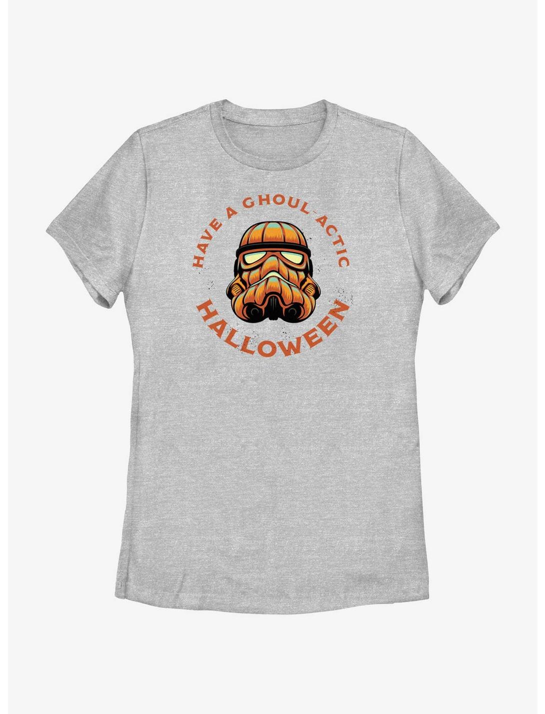Star Wars Pumpkin Trooper Womens T-Shirt, ATH HTR, hi-res