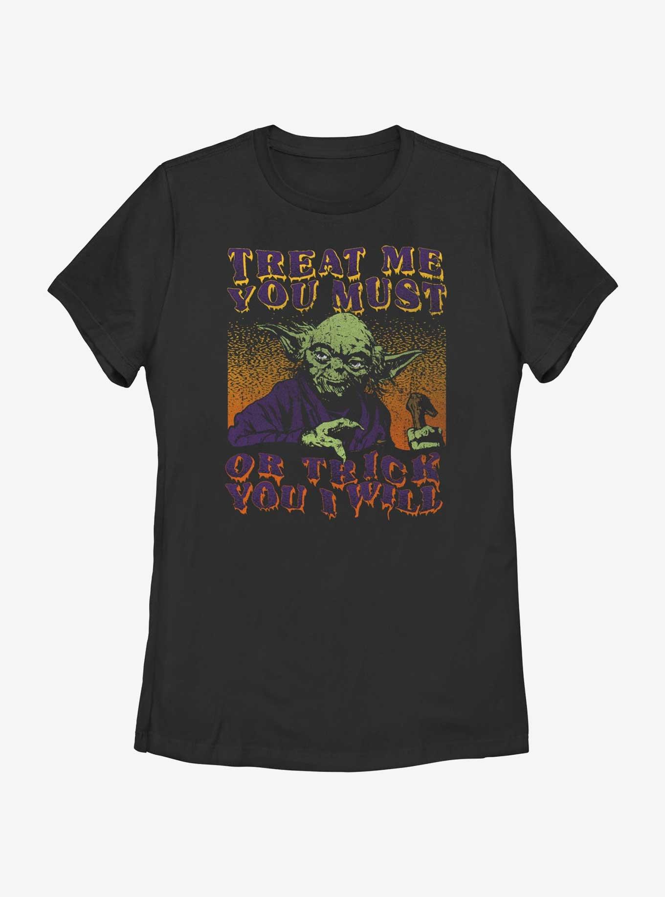 Star Wars Treat You Must Womens T-Shirt, BLACK, hi-res