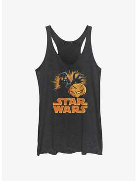 Star Wars Darth Vader Pumpkin Womens Tank Top, , hi-res