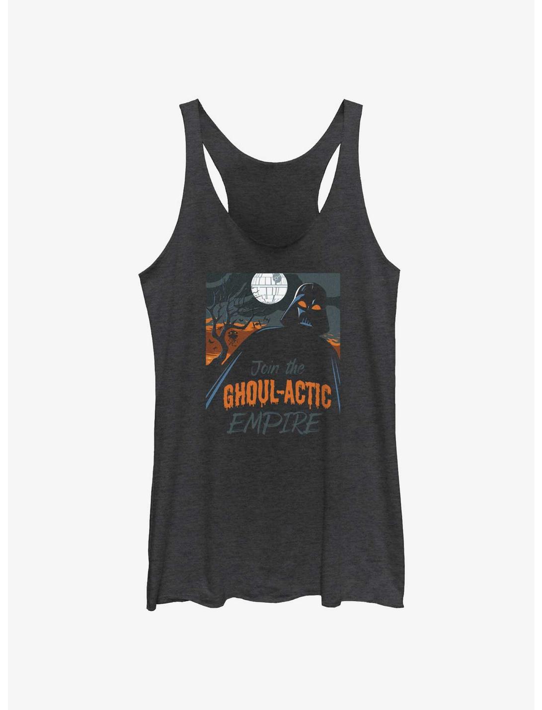 Star Wars Ghoulactic Empire Womens Tank Top, BLK HTR, hi-res