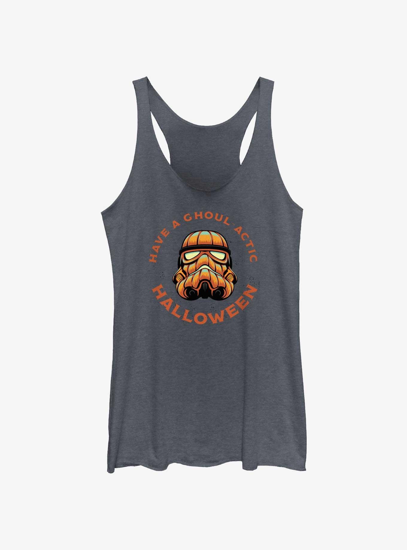 Star Wars Pumpkin Trooper Womens Tank Top, , hi-res