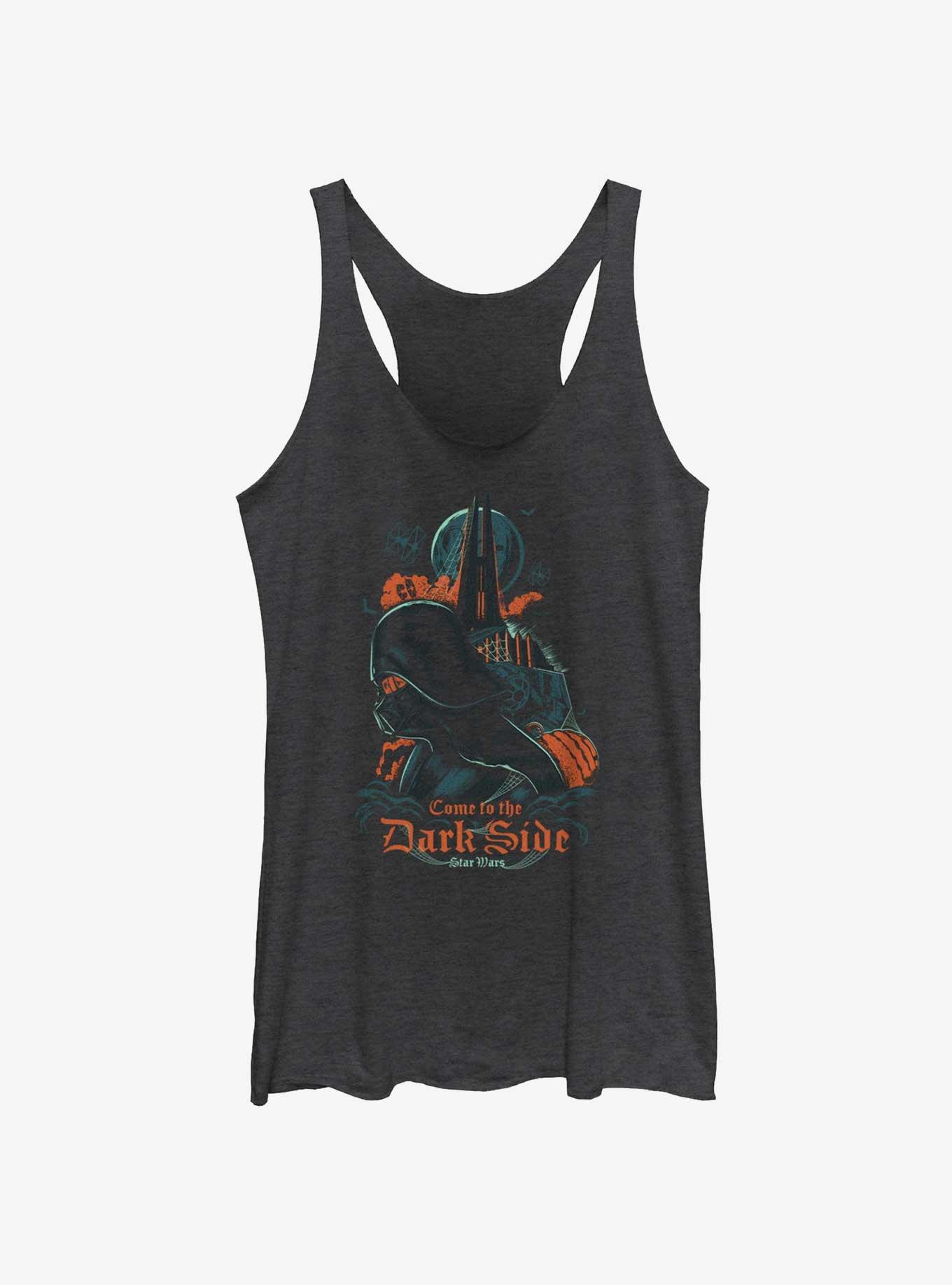 Star Wars Come To The Dark Side Womens Tank Top, BLK HTR, hi-res