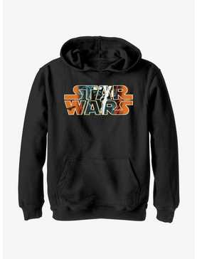 Star Wars Halloween Composition Logo Youth Hoodie, , hi-res