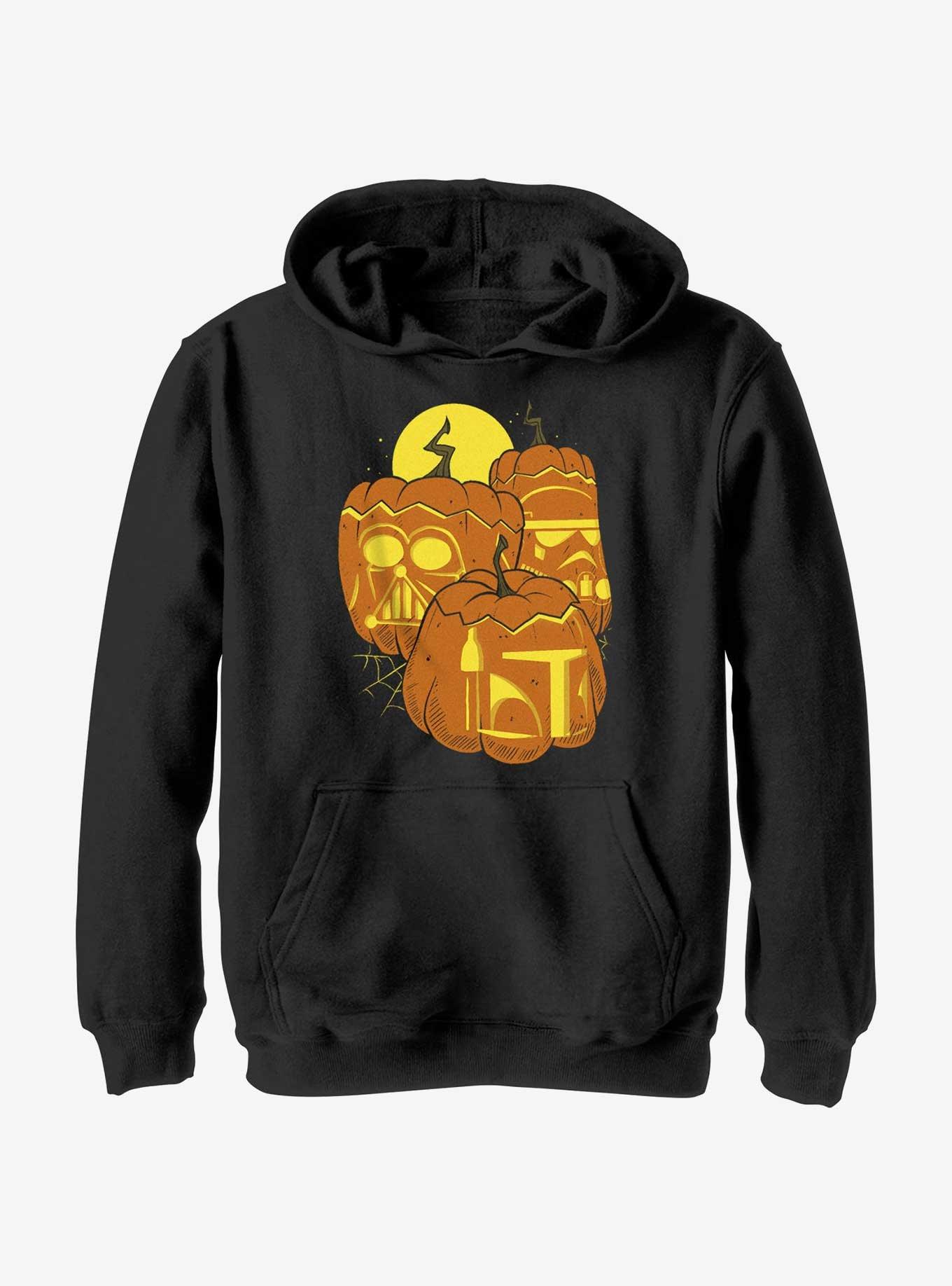 Star Wars Pumpkin Wars Youth Hoodie, , hi-res