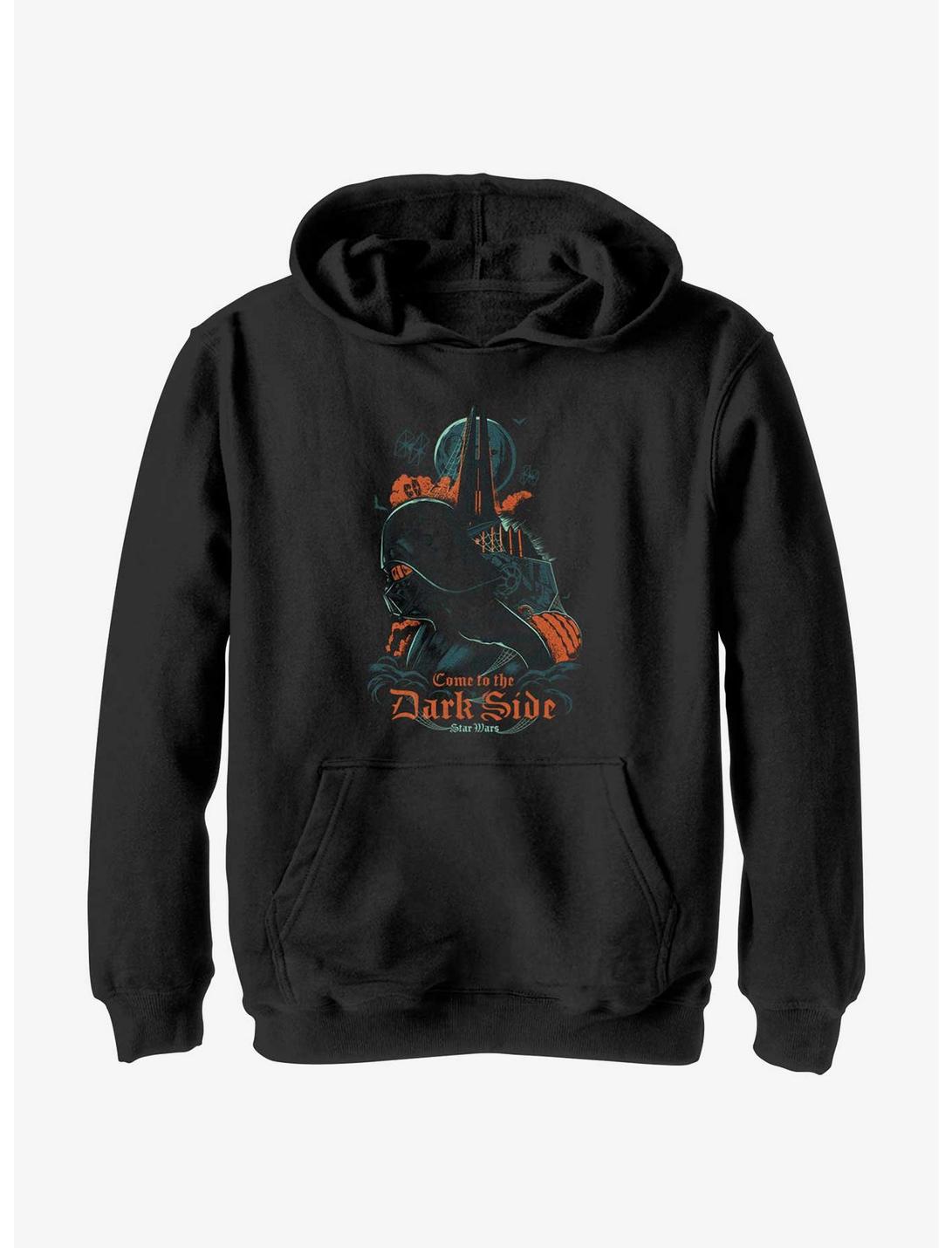 Star Wars Come To The Dark Side Youth Hoodie, BLACK, hi-res