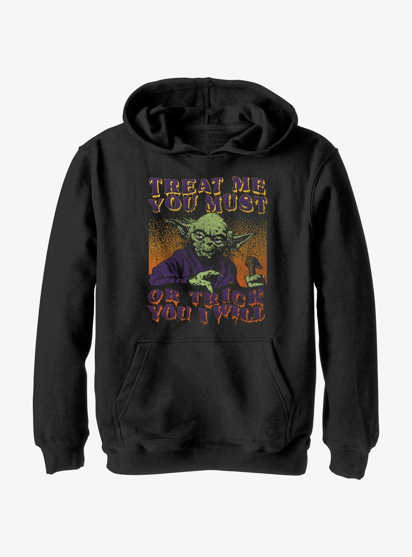 Star Wars Treat You Must Youth Hoodie, BLACK, hi-res