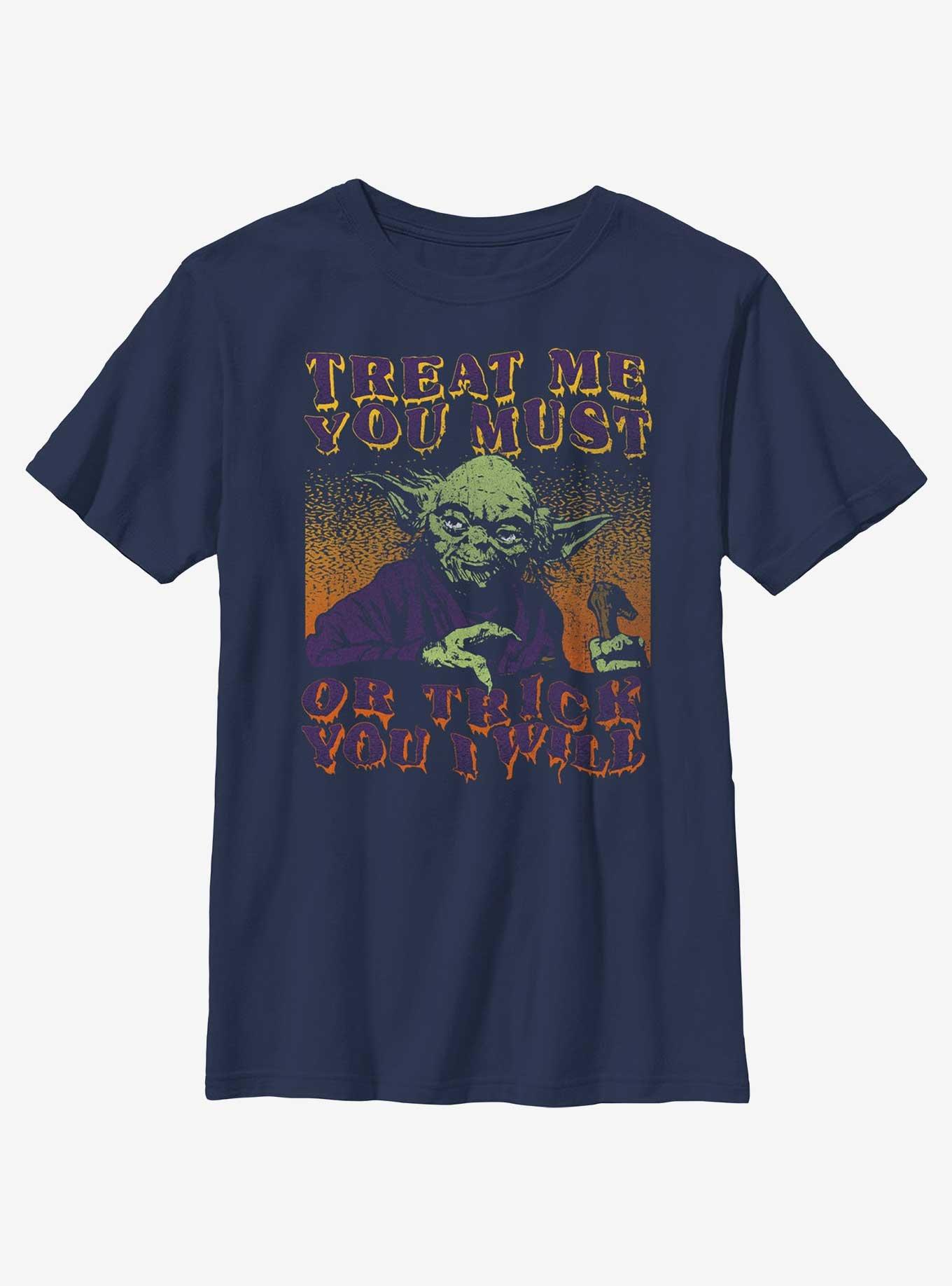 Star Wars Treat You Must Youth T-Shirt, NAVY, hi-res