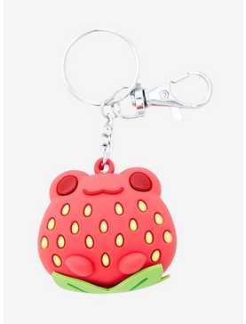 Strawberry Frog 3D Keychain - BoxLunch Exclusive, , hi-res