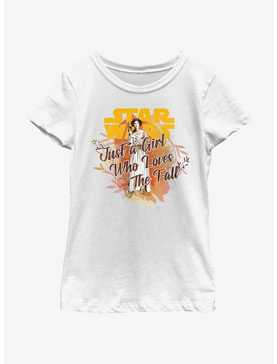 Star Wars Fall Leia Youth Girls T-Shirt, , hi-res