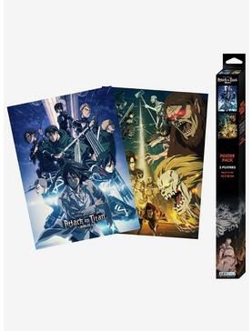 Attack On Titan Featured Characters Boxed Poster Set, , hi-res
