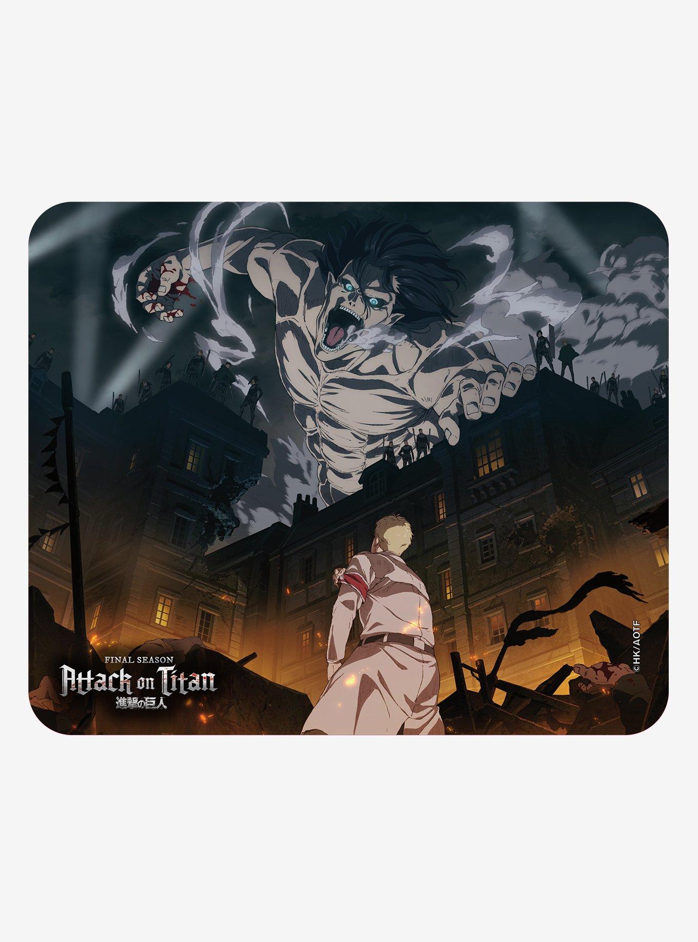 Attack On Titan Key Art Mousepad