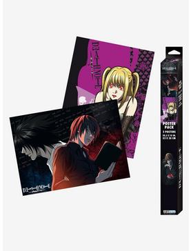 Death Note L vs Light & Misa Boxed Poster Set, , hi-res