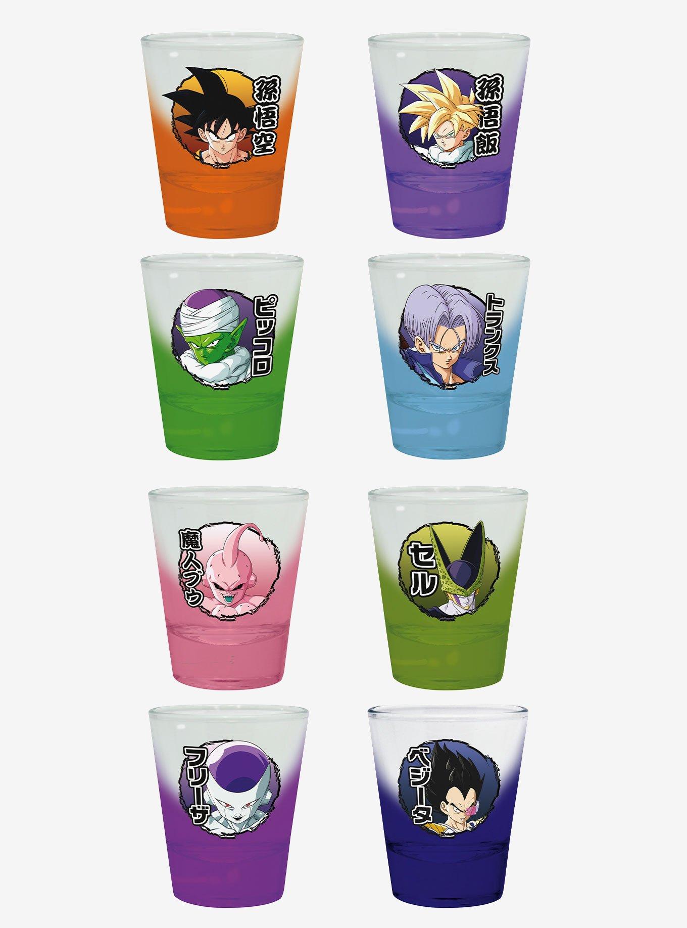 Dragon Ball Z Heroes and Villains Shot Glass Set, , hi-res