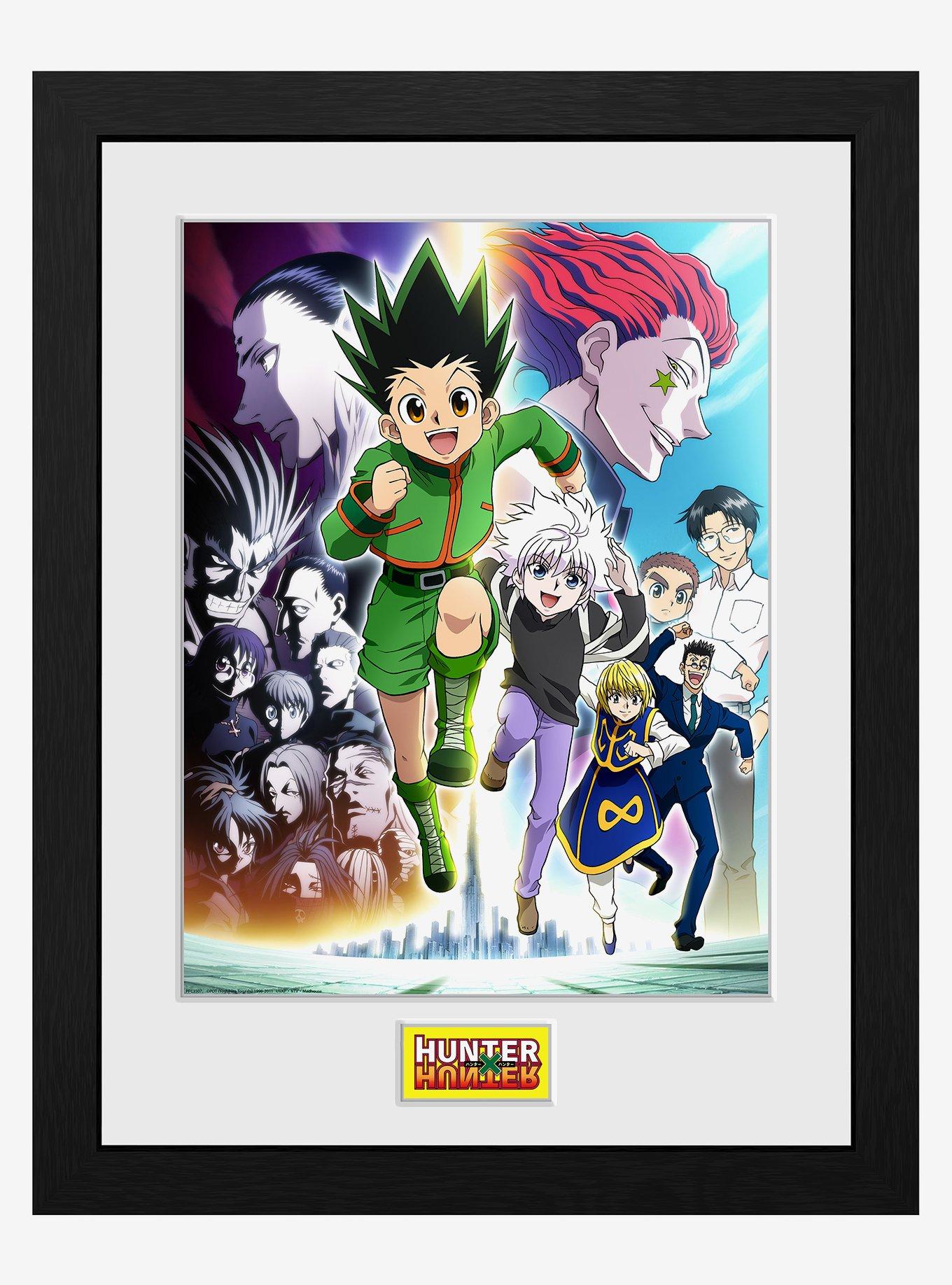 Hunter x Hunter Running Framed Poster, , hi-res