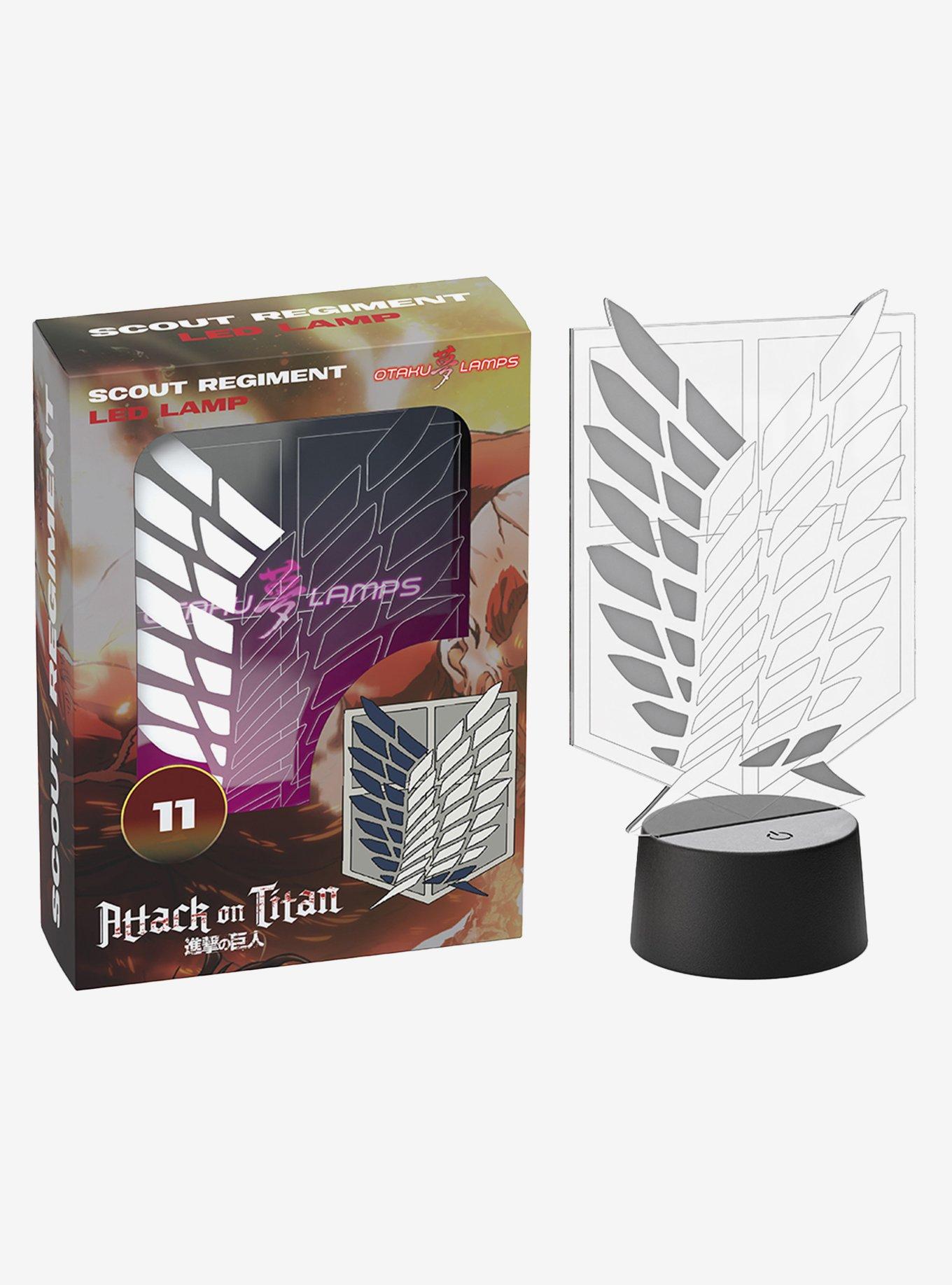 Otaku Lamps Attack on Titan Scout Regiment Symbol, , hi-res