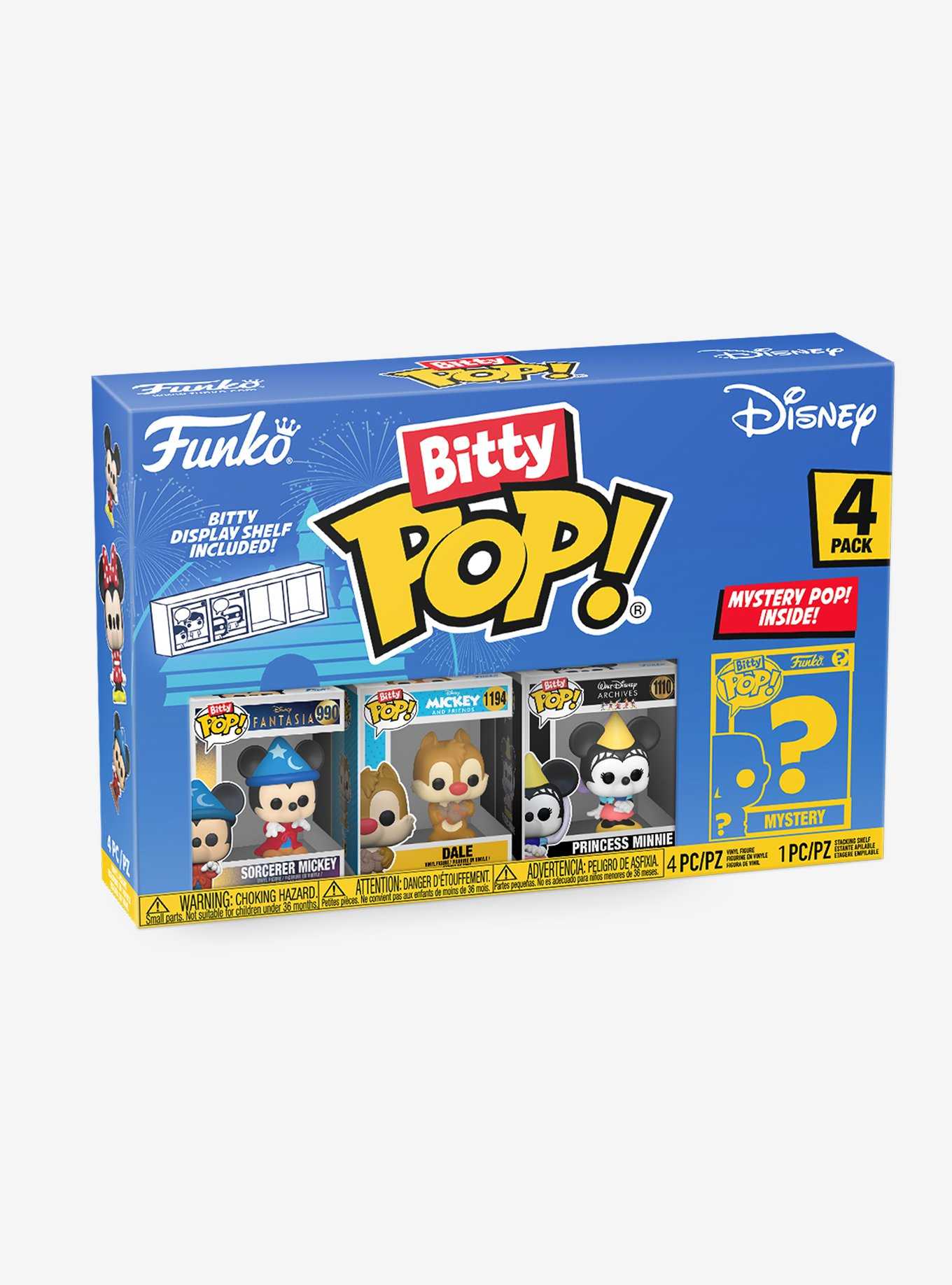 Funko Bitty Pop! Disney Sorcerer Mickey & Friends Blind Box Mini Vinyl Figure Set , , hi-res