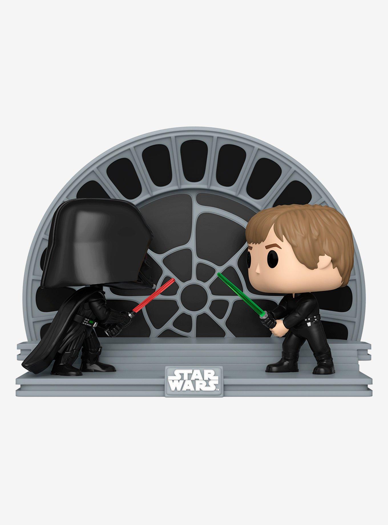 Funko Pop! Movie Moment Star Return of the Jedi 40th Luke Skywalker vs. Vader Vinyl | BoxLunch