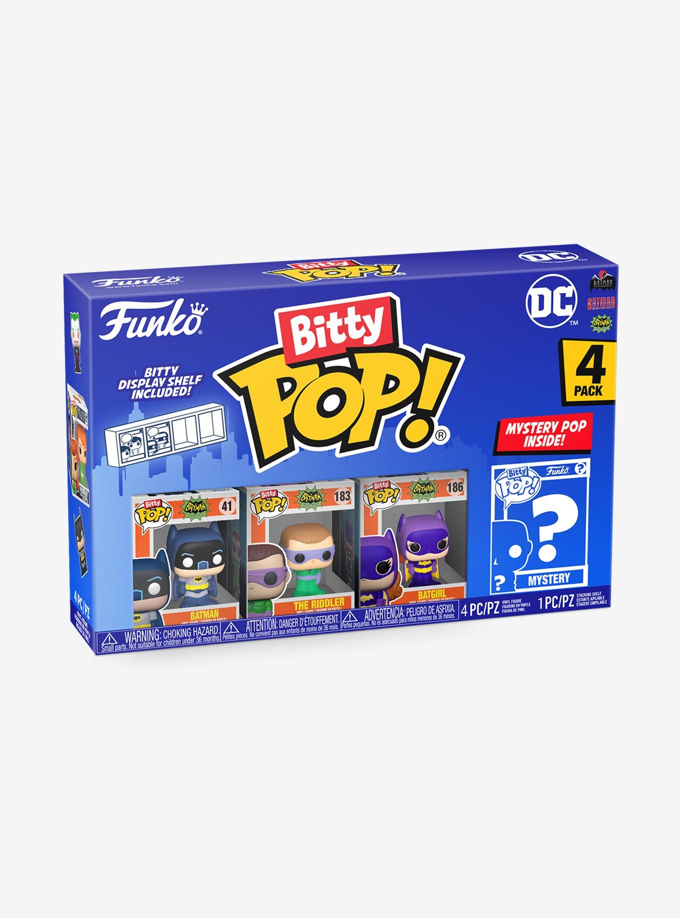 Funko Bitty Pop! DC Comics 1966 Batman & Friends Blind Box Mini Vinyl Figure Set, , hi-res