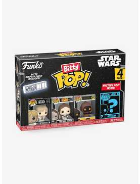Funko Bitty Pop! Star Wars Luke Skywalker & Friends Blind Box Mini Vinyl Figure Set, , hi-res