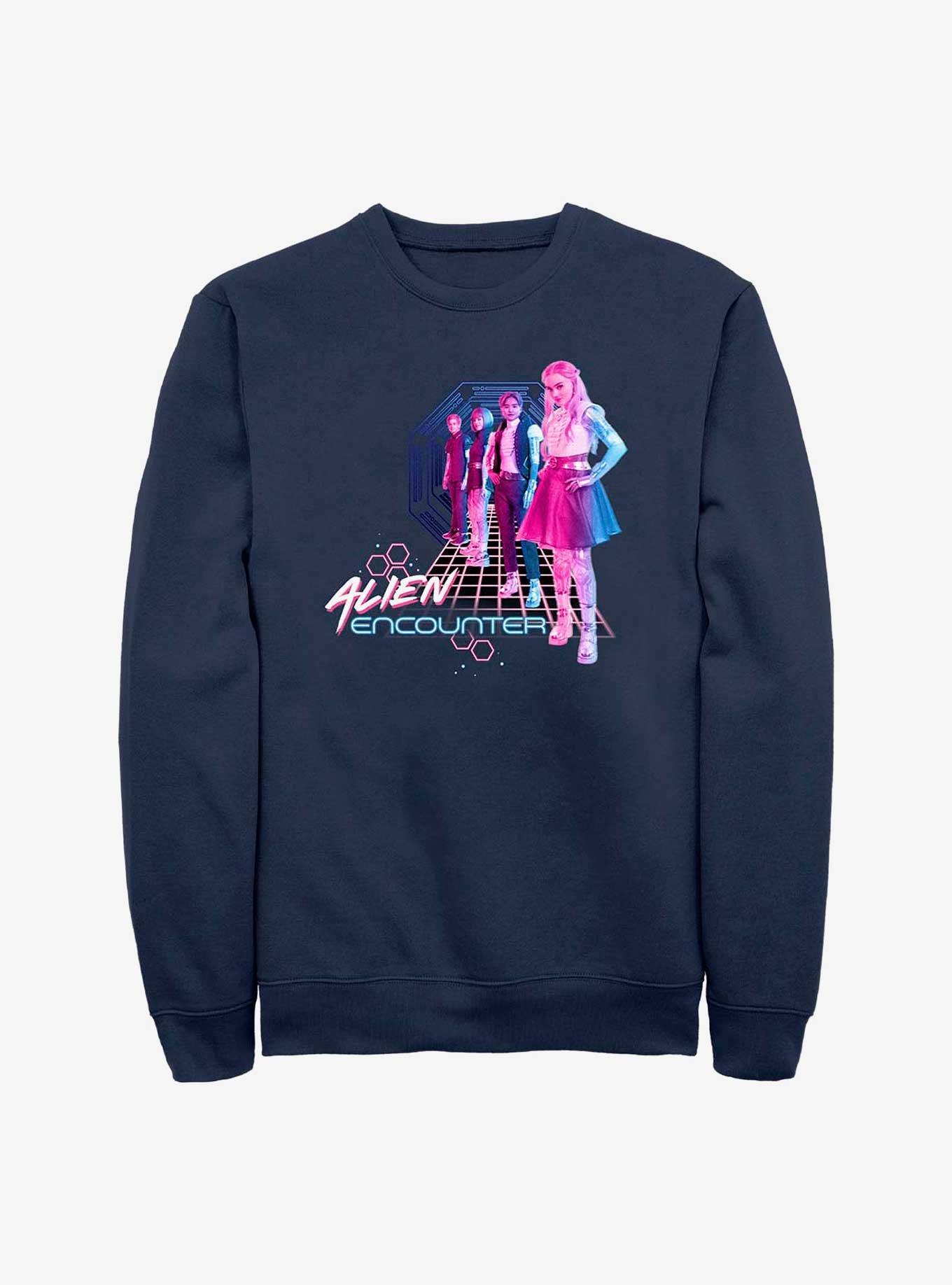 Disney Zombies 3 Alien Encounter Sweatshirt, NAVY, hi-res