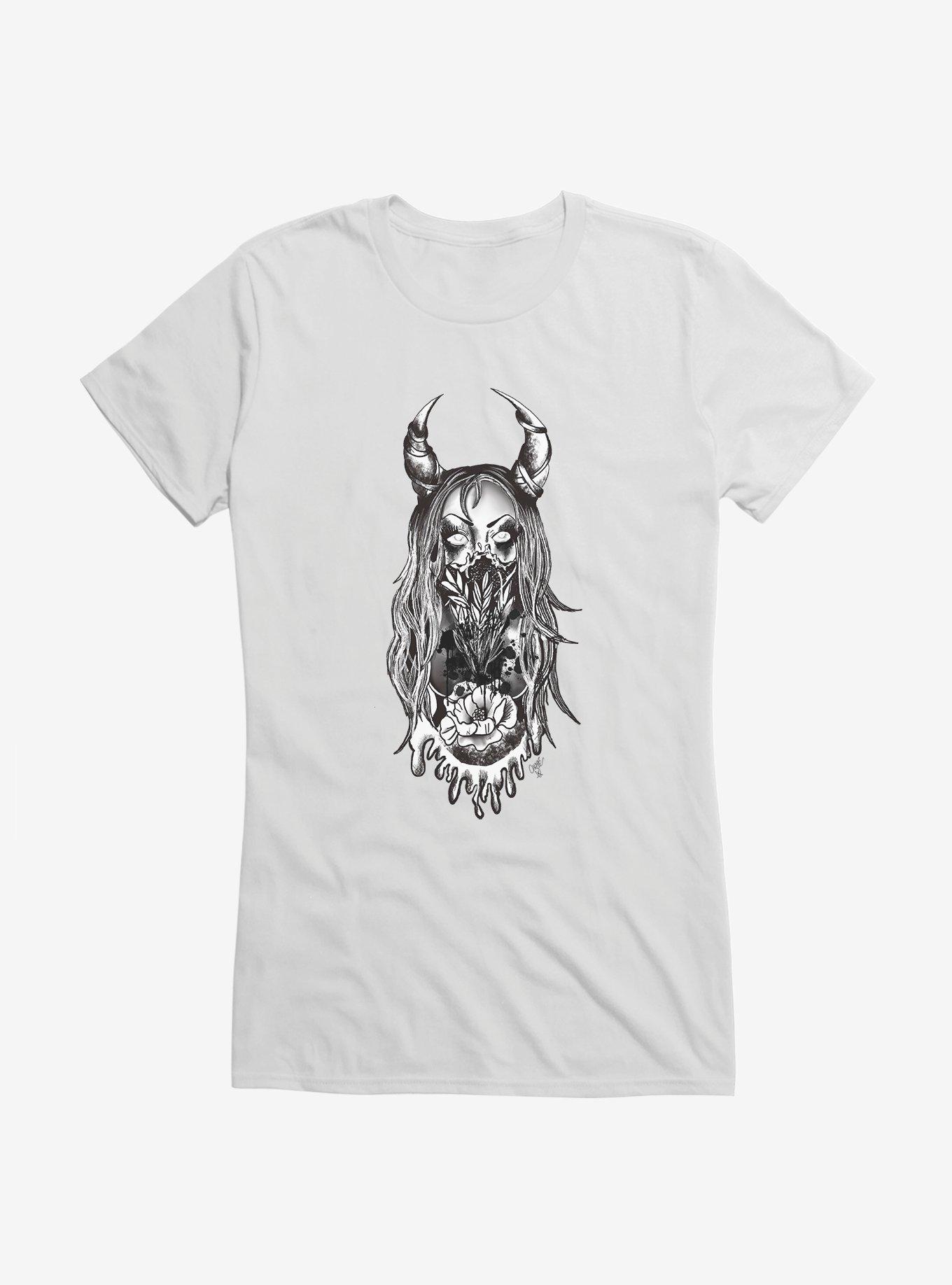 HT Creators: Casey Trevino Horned Goddess Girls T-Shirt, , hi-res