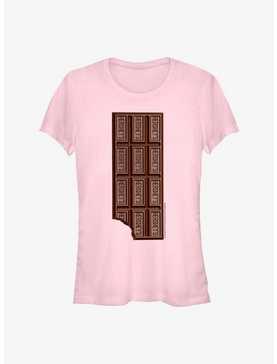 Hershey's Chocolate Bar Bite Girls T-Shirt, , hi-res