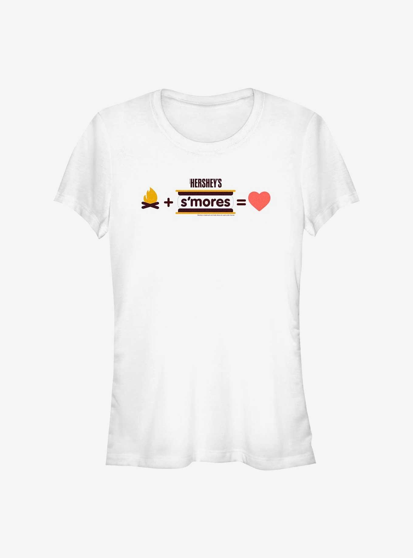 Hershey's S'mores Math Girls T-Shirt, WHITE, hi-res