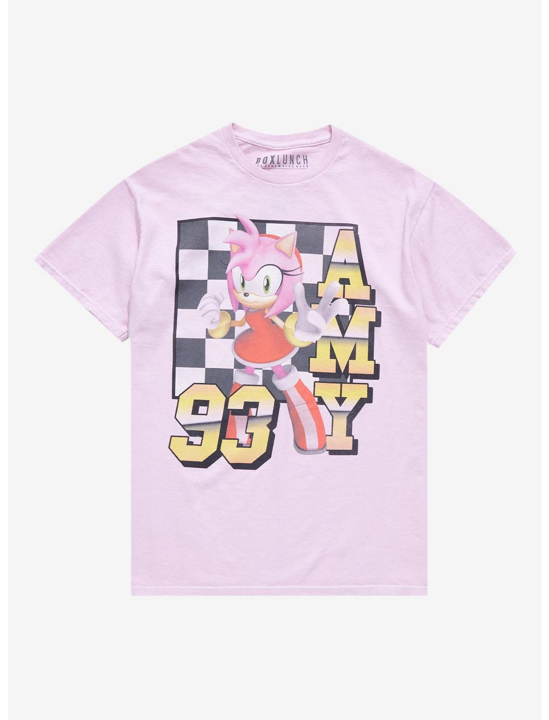 Sonic the Hedgehog Amy Racing T-Shirt - BoxLunch Exclusive , PINK, hi-res