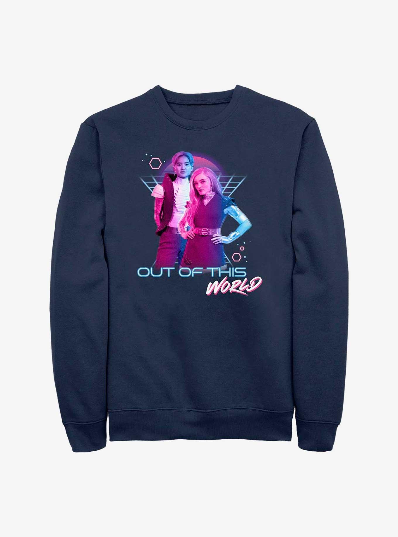 Disney Zombies 3 Out Of This World Sweatshirt, NAVY, hi-res