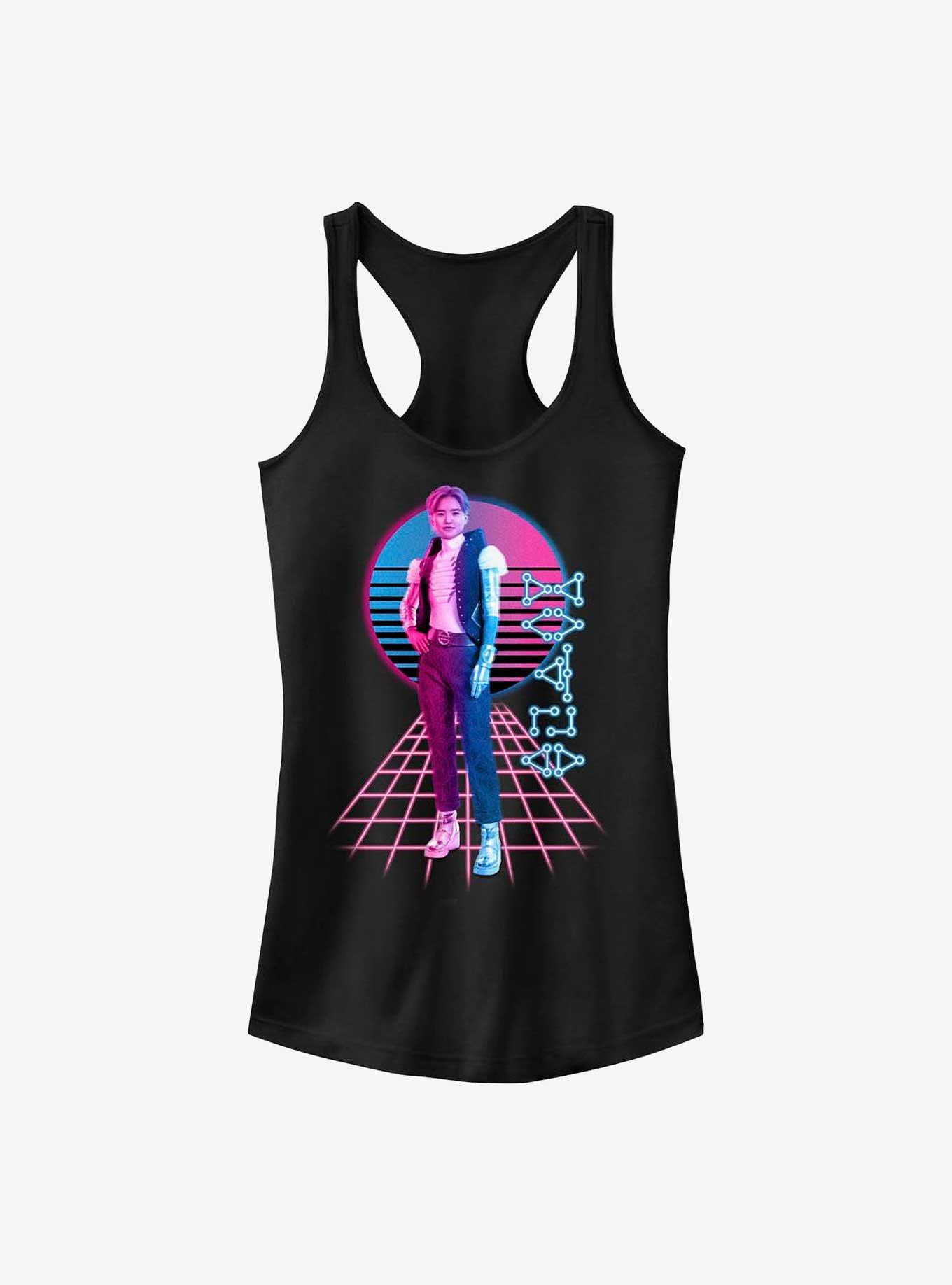 Disney Zombies 3 Cyber A-Spen Girls Tank, BLACK, hi-res