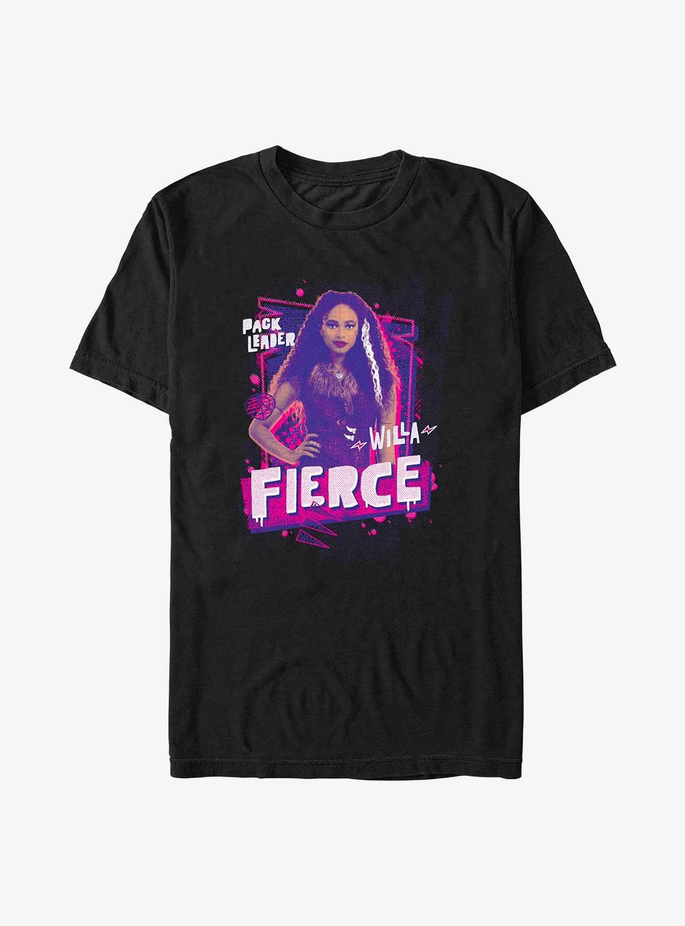 Disney Zombies 3 Pack Leader Willa T-Shirt, BLACK, hi-res