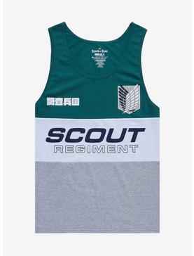 Attack on Titan Scout Regiment Panel Tank Top - BoxLunch Exclusive, , hi-res