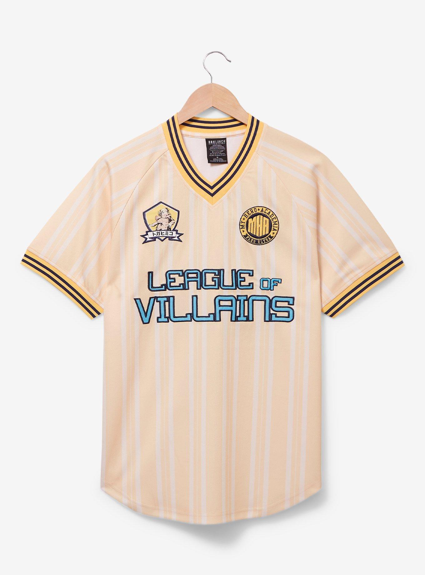 My Hero Academia League of Villains Soccer Jersey - BoxLunch Exclusive, TANBEIGE, hi-res