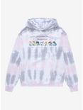 Sanrio Hello Kitty and Friends x Attack on Titan Tie-Dye Hoodie - BoxLunch Exclusive, TIE DYE, hi-res
