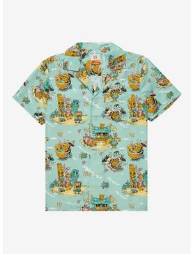 OppoSuits SpongeBob SquarePants Beach Allover Print Woven Button-Up - BoxLunch Exclusive, , hi-res