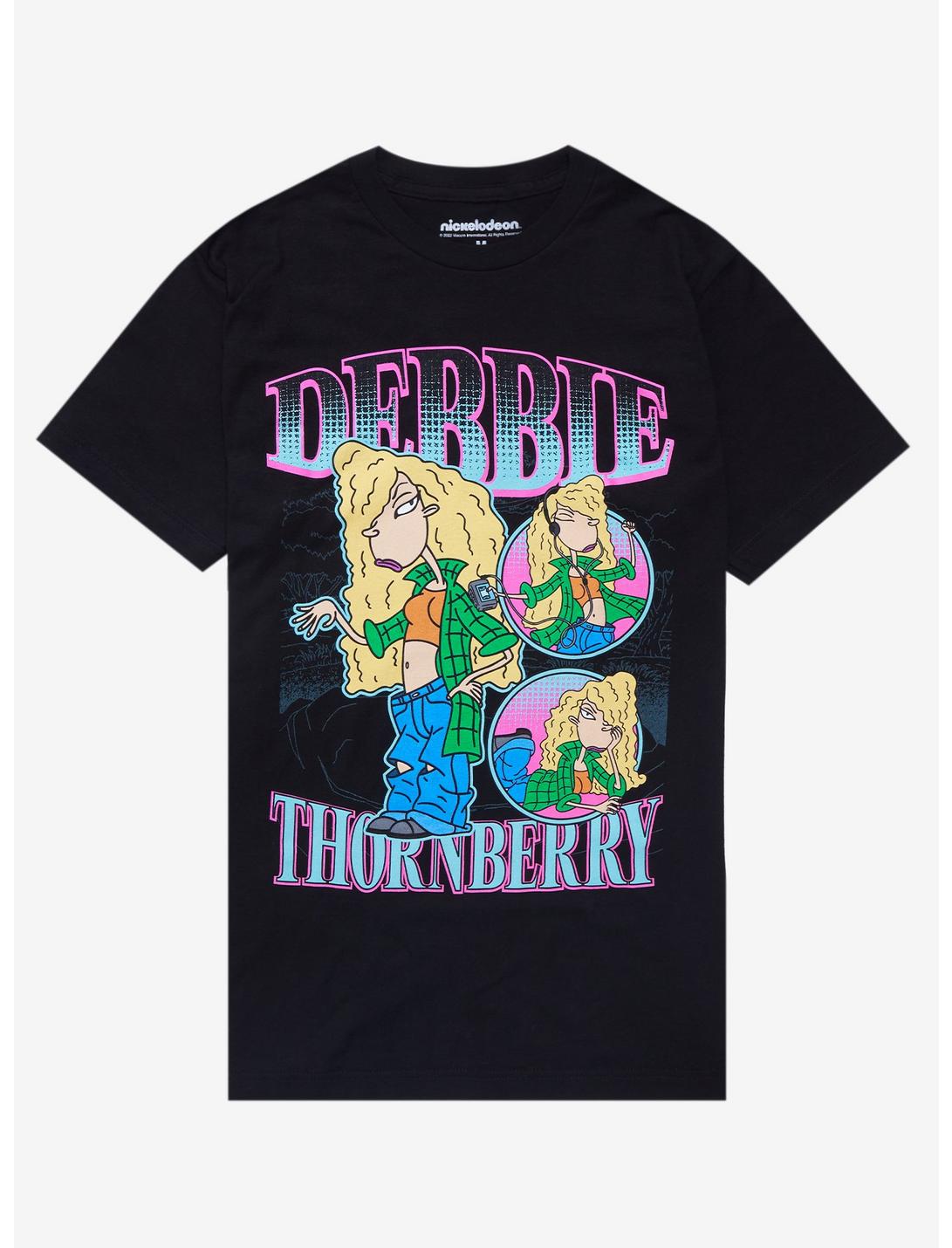 The Wild Thornberrys Debbie Retro Portrait T-Shirt - BoxLunch Exclusive , BLACK, hi-res