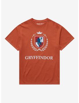 Harry Potter Gryffindor Tonal Crest T-Shirt - BoxLunch Exclusive , , hi-res