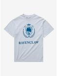 Harry Potter Ravenclaw Tonal Crest T-Shirt - BoxLunch Exclusive , OFF WHITE, hi-res