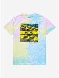 Only Murders in the Building Podcast Art Tie-Dye T-Shirt - BoxLunch Exclusive, MULTI, hi-res
