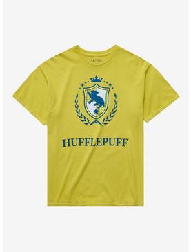 Harry Potter Hufflepuff Tonal Crest T-Shirt - BoxLunch Exclusive, , hi-res