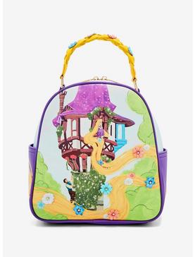 Our Universe Disney Tangled Rapunzel & Flynn Woven Mini Backpack - BoxLunch Exclusive, , hi-res