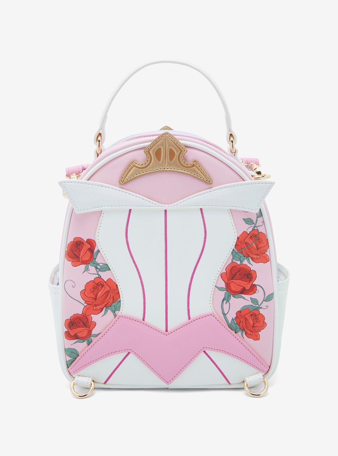 Loungefly Disney Sleeping Beauty Floral Aurora Mini Backpack - BoxLunch Exclusive