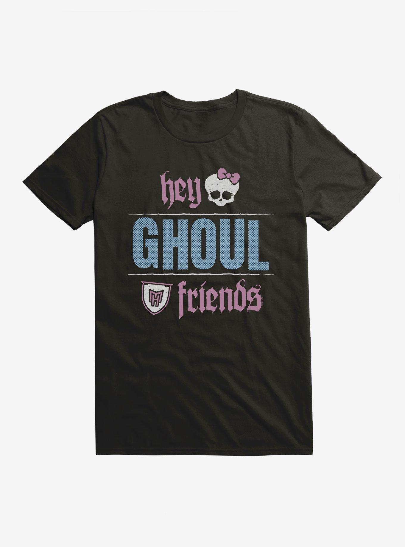 Monster High Hey Ghoul Friends T-Shirt, BLACK, hi-res