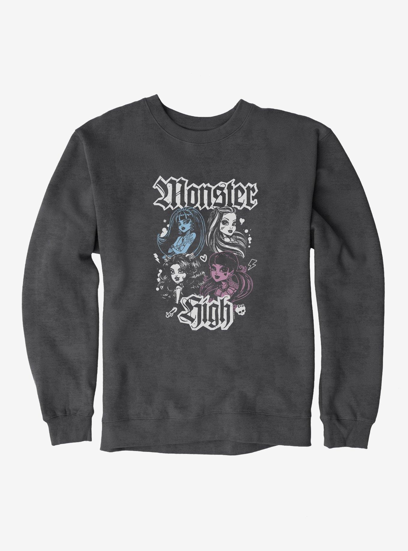 Monster High Monster High Team Sweatshirt, DARK HEATHER, hi-res