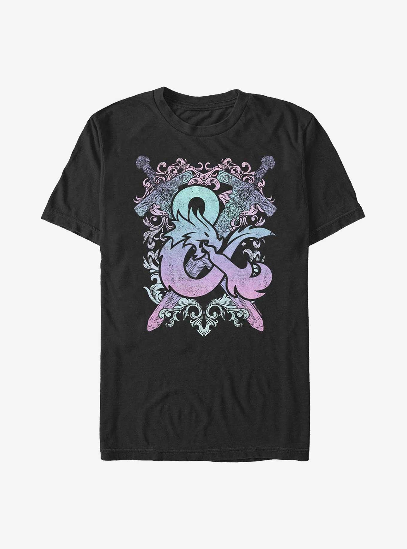 Dungeons & Dragons Pastel Ampersand T-Shirt, , hi-res