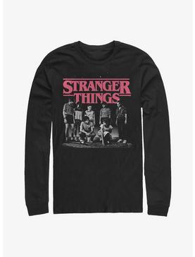 Stranger Things Stranger Monochromatic Group Long-Sleeve T-Shirt, , hi-res