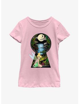 Disney Tinker Bell Keyhole Youth Girls T-Shirt, , hi-res